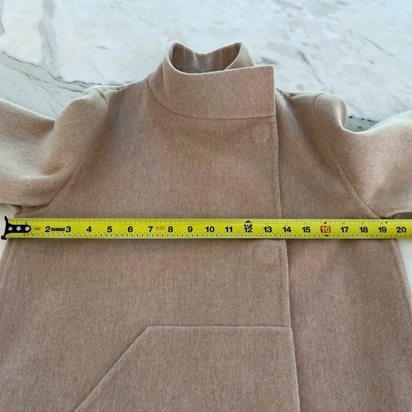 AKRIS CAMEL TAN CASHMERE JACKET SIZE FR 36 / IT 40 / US 4 NWOTS! - Picture 10 of 16